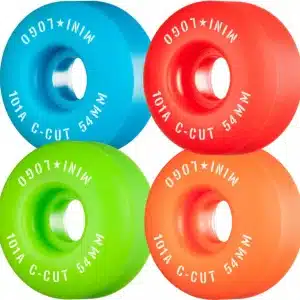 Mini Logo Wheels C-Cut 2 101a Assorted 54mm