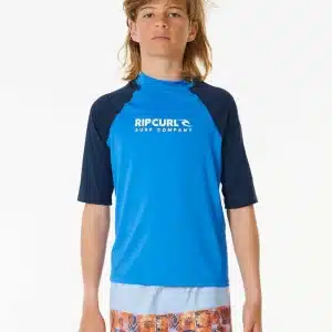 Shock UPF Long Sleeve Boy Rash Vest