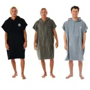 Logo hooded Poncho