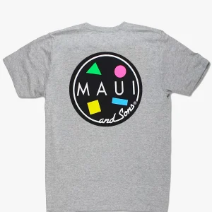 TEE SHIRT - MAUI AND SONS COOKIE LOGO
