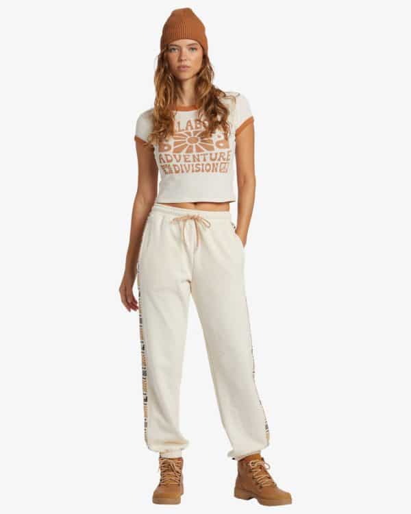 Surf Adventure - Elastic Waist Sweatpants for Women