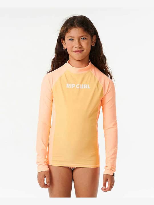 Classic Surf Long Sleeve Rash Vest Girl