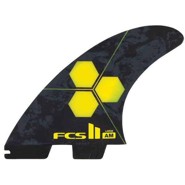 FCS II AM PC Large Yellow Tri Retail Fins