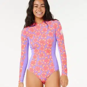 Neon Isles Long Sleeve UPF 50+ Surfsuit