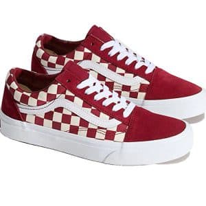 Vans Old Skool Checkerboard Red/White