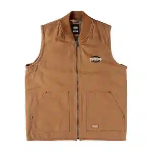 Thrasher X Dickies Vest Brown