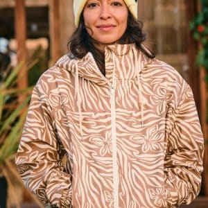 Wait For Me - Printed Rain Mac for Women