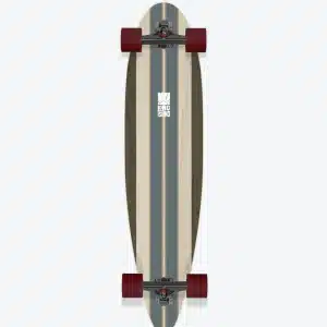 Long Island Stripe 39" Pintail Complete Longboard