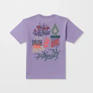 Stone Matter T-Shirt - Purple Ash