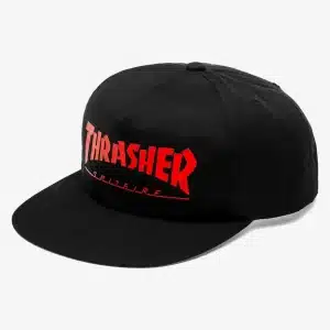 Thrasher x Spitfire Trucker Black