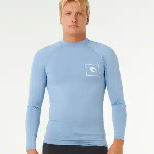 Men Streamline Upf L/S Rash Vest