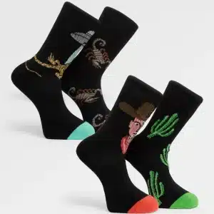 Mickey Mason Socks (2 Pack) - Multi