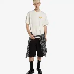 247 garment dye 13-Inch loose work shorts
