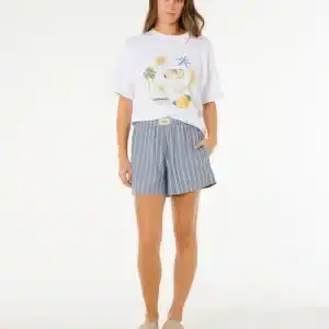 Beach Days Pinstripe Short