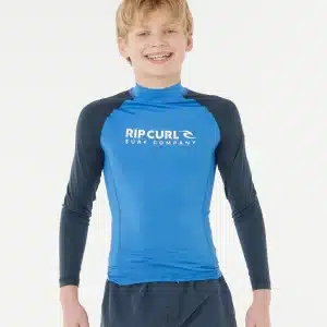 Shock UPF Long Sleeve Rash Vest Kids