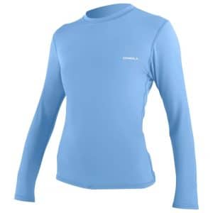 O'Neill Wms Basic Skins LS Sun Shirt azurine