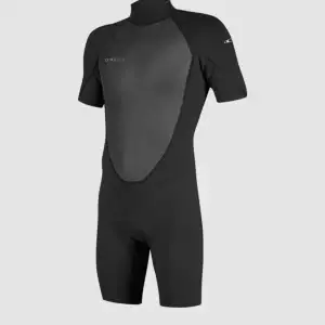 Mens wetsuit O'Neill Reactor 2 2mm Back Zip S/S Spring Black