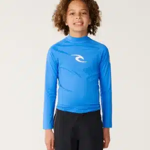 Waves UPF Long Sleeve Rash Vest Kids