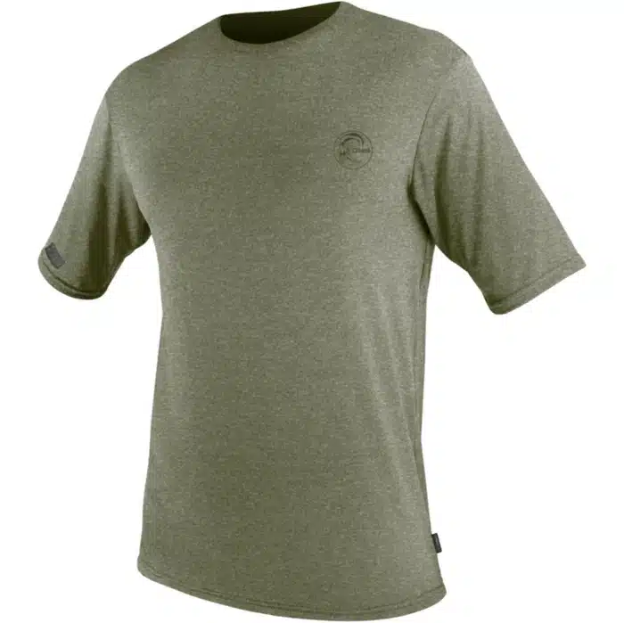 Mens rashguard O'Neill Trvlr Hybrid S/S Graphic Sun Shirt