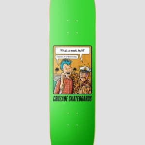 Cruzade Wednesday Meme 8.0" Skate Deck