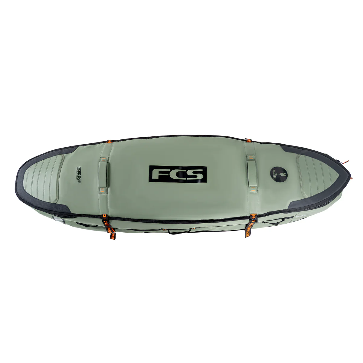 FCS Travel 4 Shortboard/Fish Wheelie Cover 6'7"