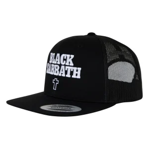x Black Sabbath Snapback Structured 6-Panel Mesh
