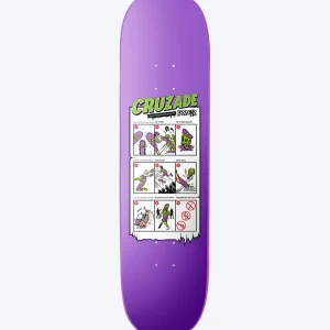 Cruzade Lessons V 8.5" Skate Deck