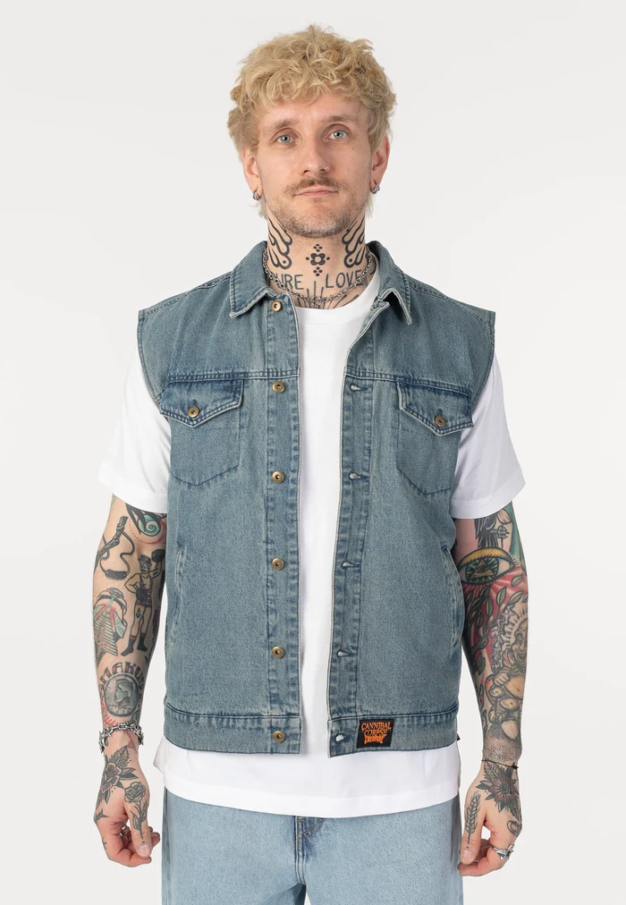 men’s vest Cannibal Corpse – Denim- CREATURE1