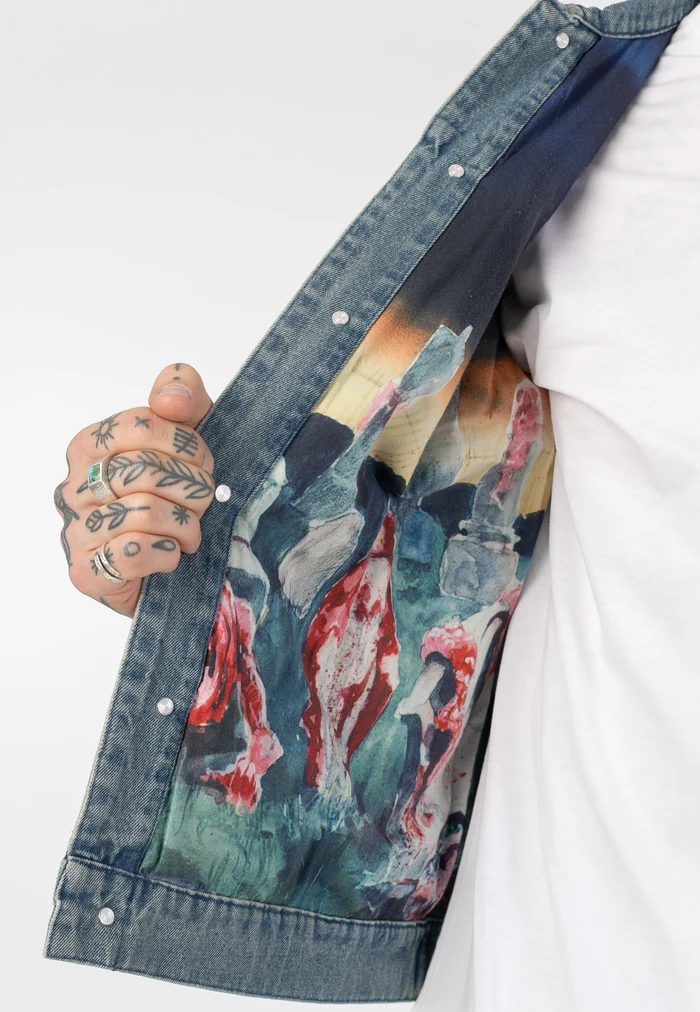 men’s vest Cannibal Corpse – Denim- CREATURE2