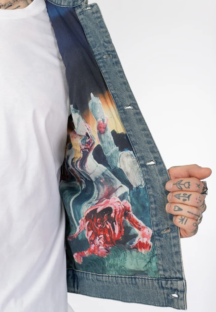 men’s vest Cannibal Corpse – Denim- CREATURE3