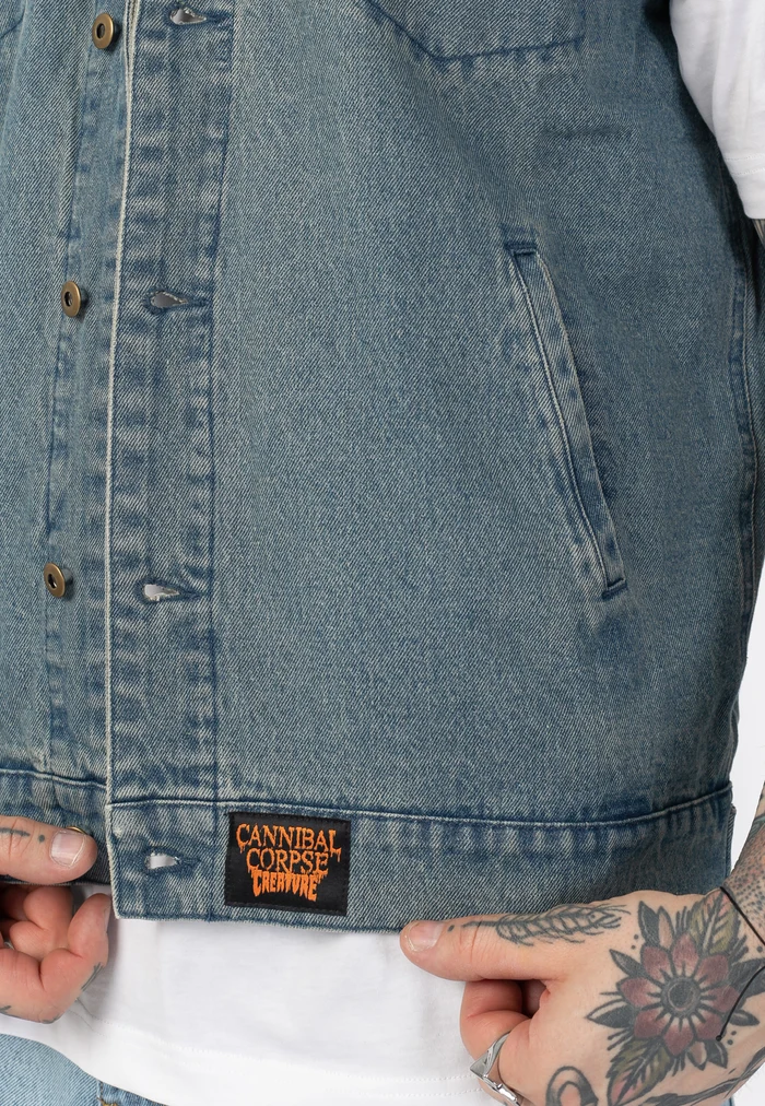 men’s vest Cannibal Corpse – Denim- CREATURE6