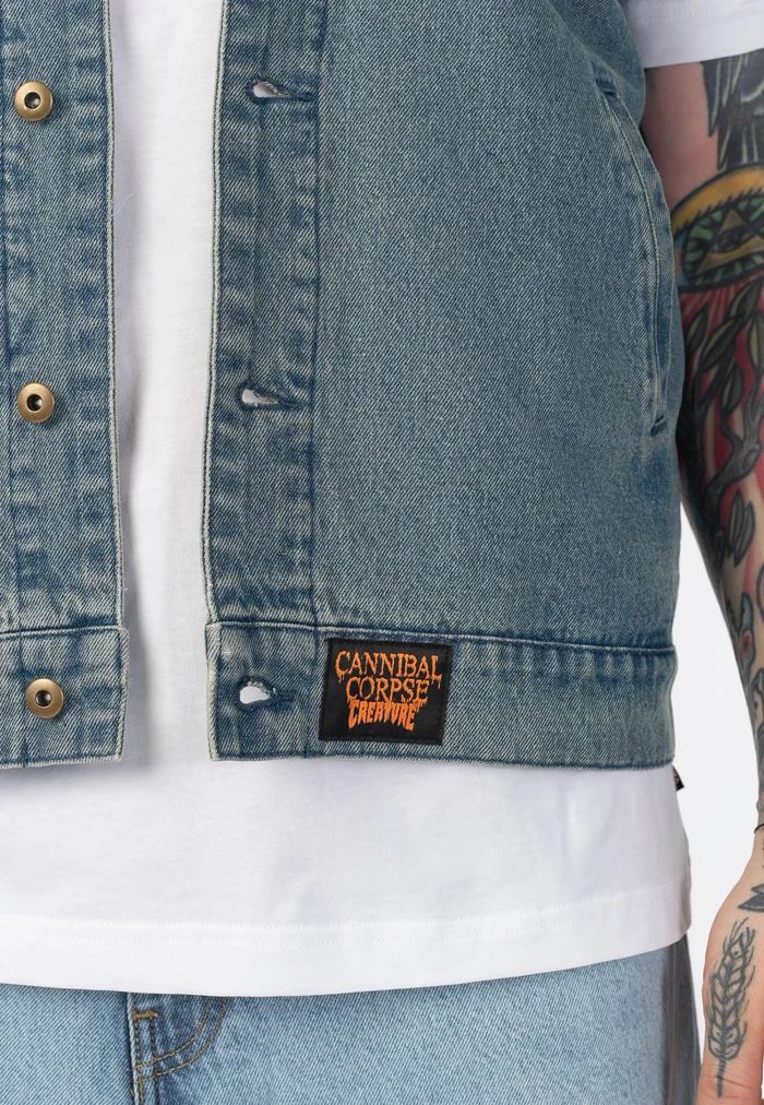 men’s vest Cannibal Corpse – Denim- CREATURE8