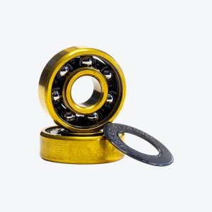 Mosaic Titanium Gold Black Bearings