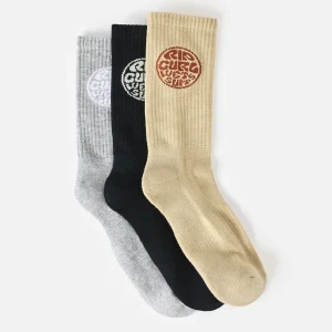 Mens Wetty Crew Sock - 3 Pack