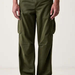 247 loose straight garment dyed cargo pant